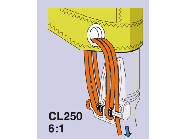 CL250 Gap closer alu 3-5 mm